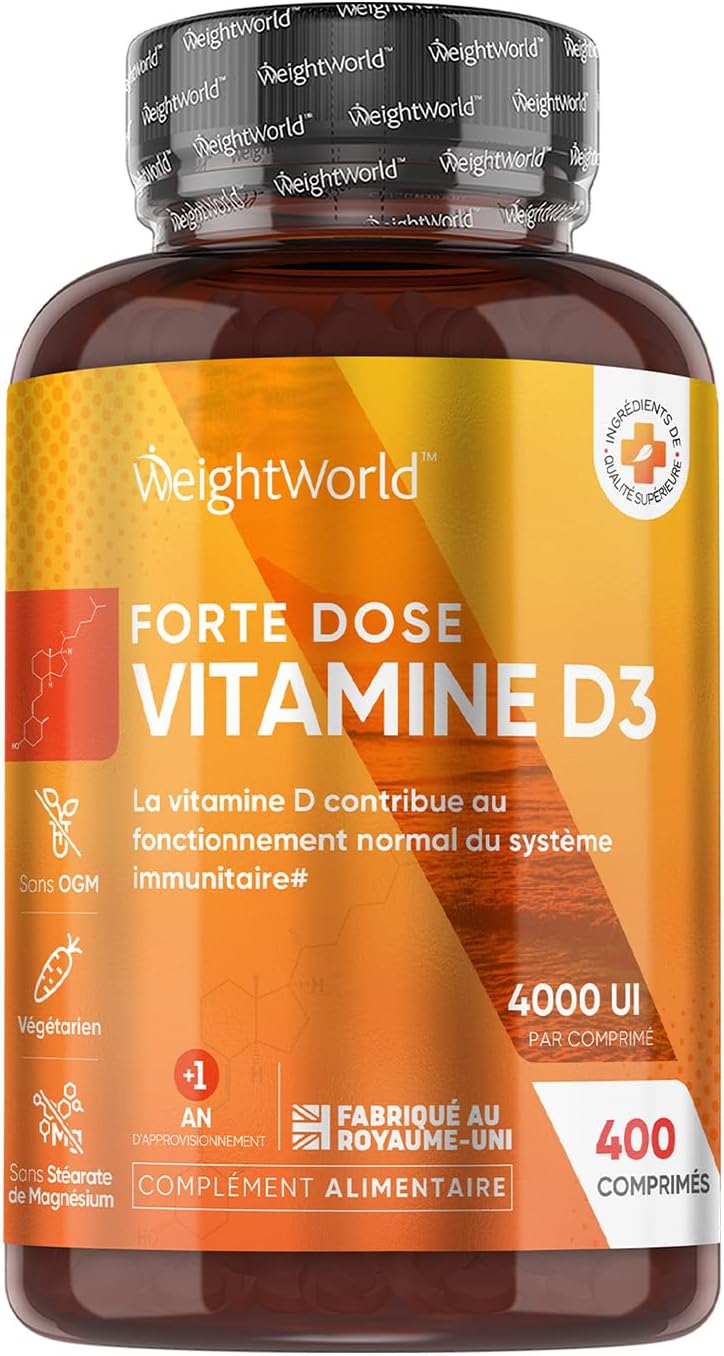 Vitamine D3 4000 UI Nutrimea